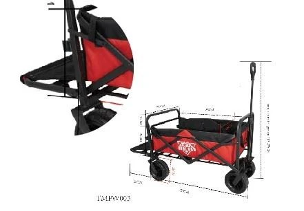 Customized Garden Wagon With Back Door