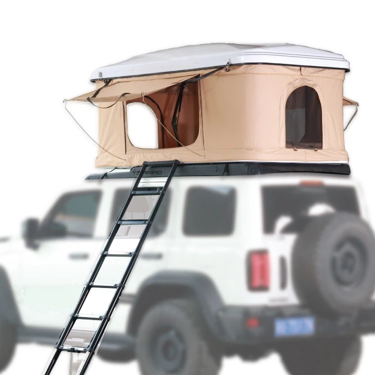 ป๊อปอัพ ABS Hard Shell Overland Jeep Roof Tent Tent